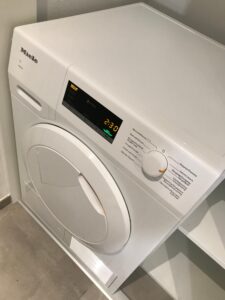 Test af vaskemaskine og tørretumbler